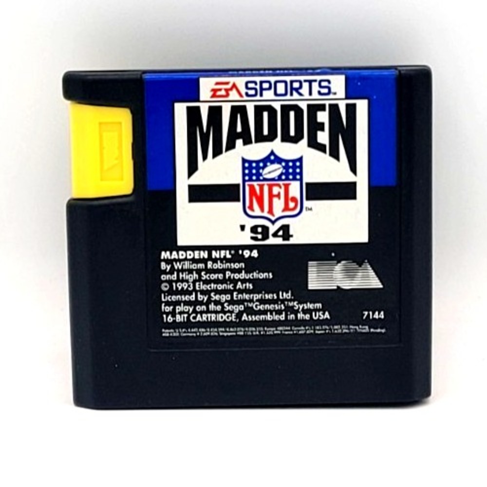 Madden NFL '94 1994 (Sega Genesis GEN) GAME CART ONLY TESTED & WORKS